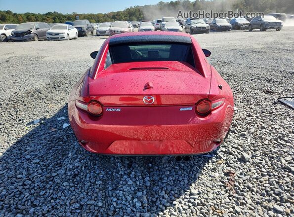 JM1NDAM72H0101429 2017 MAZDA MX-5 Красный Вид сзади