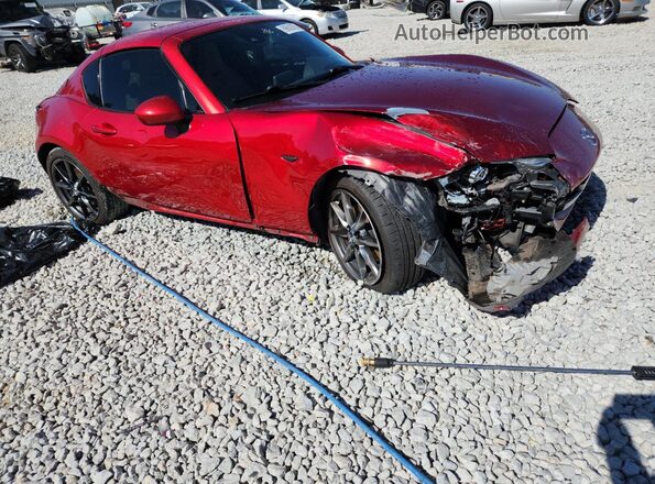 JM1NDAM72H0101429 2017 MAZDA MX-5 Красный Передняя правая четверть