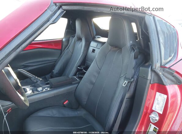 JM1NDAM72N0509182 2022 MAZDA MX-5 MIATA RF Red Widok naklejki z numerem VIN