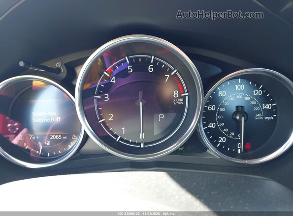JM1NDAM73S0658230 2025 MAZDA MX-5 MIATA RF Red Widok tylnych siedzeń