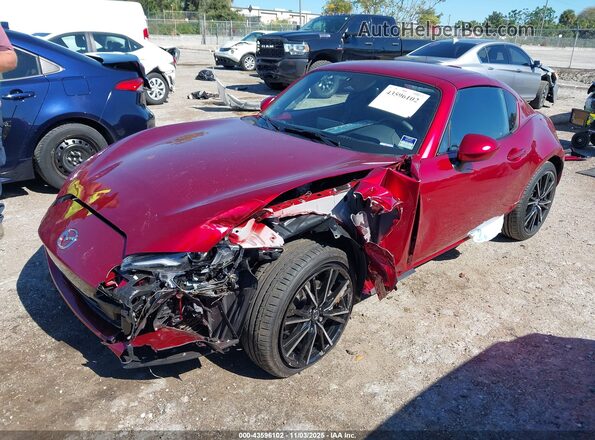 JM1NDAM73S0658230 2025 MAZDA MX-5 MIATA RF Red Przód lewy