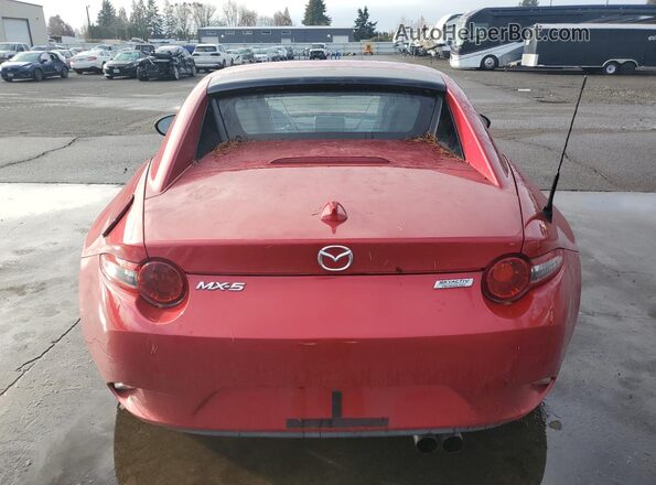 JM1NDAM74H0101982 2017 MAZDA MX-5 Red Widok z tyłu