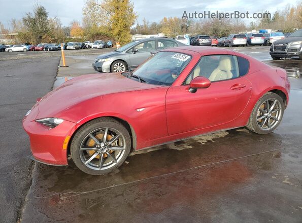 JM1NDAM74H0101982 2017 MAZDA MX-5 Red Przód lewy