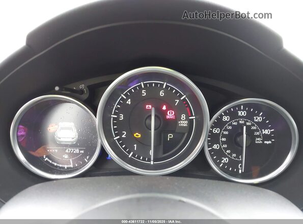JM1NDAM74K0305334 2019 MAZDA MX-5 MIATA RF Бордовый Вид задних сидений