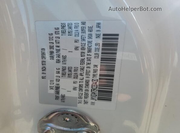 JM1NDAM76K0304430 2019 MAZDA MX-5 White Vista del compartimento del motor