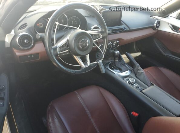 JM1NDAM76K0304430 2019 MAZDA MX-5 White Vista del salpicadero