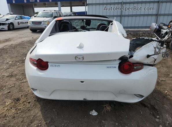 JM1NDAM76N0505880 2022 MAZDA MX-5 White Rear view