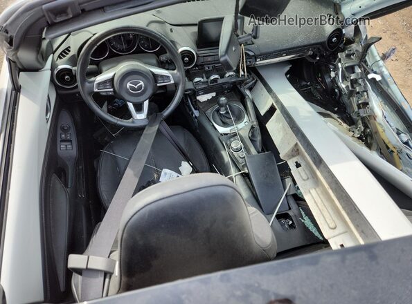 JM1NDAM76N0505880 2022 MAZDA MX-5 White Dashboard view
