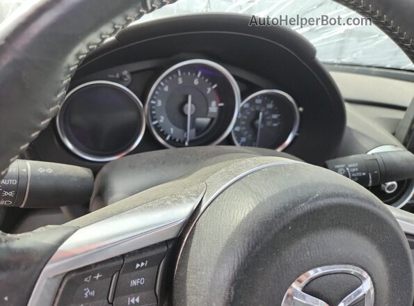 JM1NDAM76N0505880 2022 MAZDA MX-5 White Instrument cluster view
