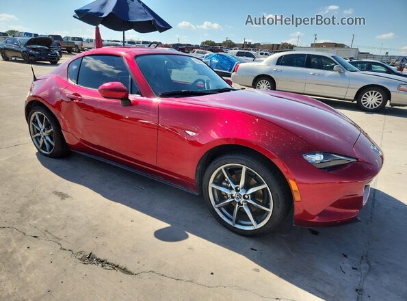 JM1NDAM78M0461282 2021 MAZDA MX-5 Красный Передняя правая четверть