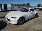 2022 Mazda Mx-5 Miata Grand Touring White vin: JM1NDAM78N0501023