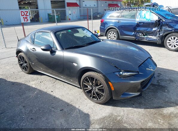 JM1NDAM78R0608840 2024 MAZDA MX-5 MIATA RF Серый Передняя правая четверть
