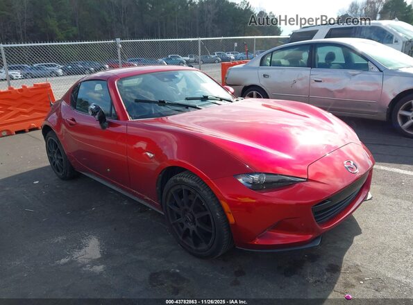 JM1NDAM79K0309265 2019 MAZDA MX-5 MIATA RF Красный Передняя правая четверть