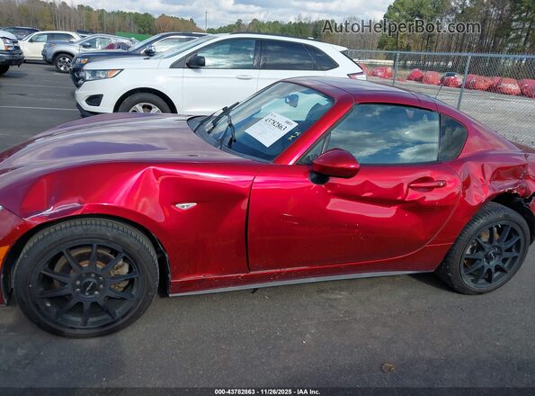 JM1NDAM79K0309265 2019 MAZDA MX-5 MIATA RF Красный Вид спереди