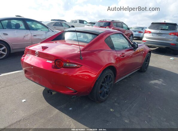 JM1NDAM79K0309265 2019 MAZDA MX-5 MIATA RF Красный Задняя правая четверть