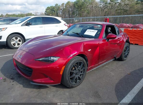 JM1NDAM79K0309265 2019 MAZDA MX-5 MIATA RF Красный Передняя левая четверть