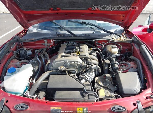 JM1NDAM79K0309265 2019 MAZDA MX-5 MIATA RF Красный Вид сзади