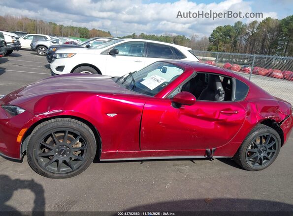 JM1NDAM79K0309265 2019 MAZDA MX-5 MIATA RF Красный Панорамный вид салона 360°