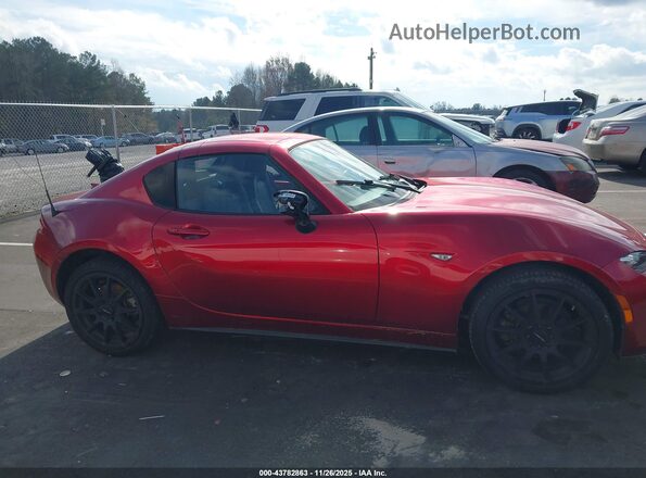 JM1NDAM79K0309265 2019 MAZDA MX-5 MIATA RF Красный Вид задней части салона