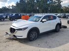 2021 Mazda Cx-5 Grand Touring White vin: JM3KFADM4M0474248