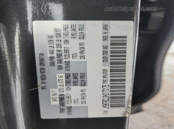 JM3KFBCL0H0170175 2017 MAZDA CX-5 Gray Widok komory silnika