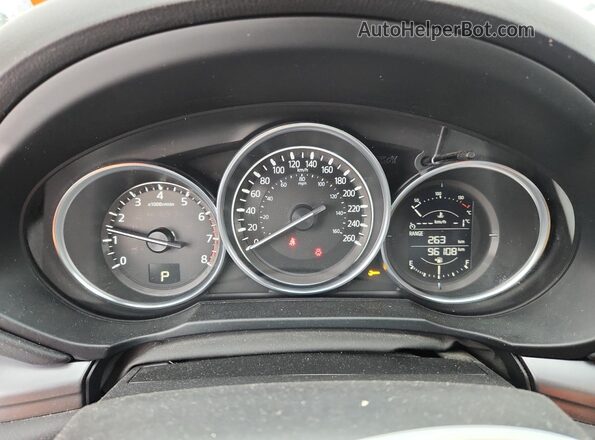 JM3KFBCL0H0170175 2017 MAZDA CX-5 Gray Widok zestawu wskaźników