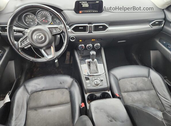 JM3KFBCL0H0170175 2017 MAZDA CX-5 Gray Widok deski rozdzielczej