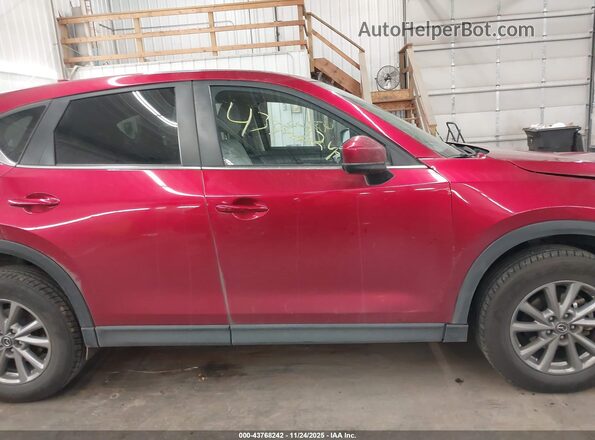 JM3KFBCM3N1567863 2022 MAZDA CX-5 Red Widok wnętrza z tyłu
