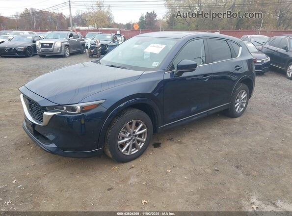 JM3KFBCM5R0398215 2024 MAZDA CX-5 Dark Blue Передняя левая четверть