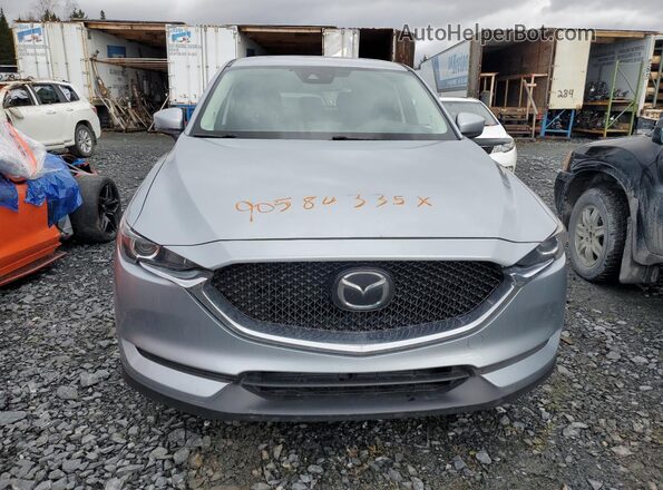 JM3KFBCM6K0593309 2019 MAZDA CX-5 Silver წინა ხედი