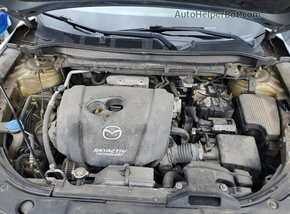 JM3KFBCM6K0593309 2019 MAZDA CX-5 Silver ძრავის განყოფილების ხედი