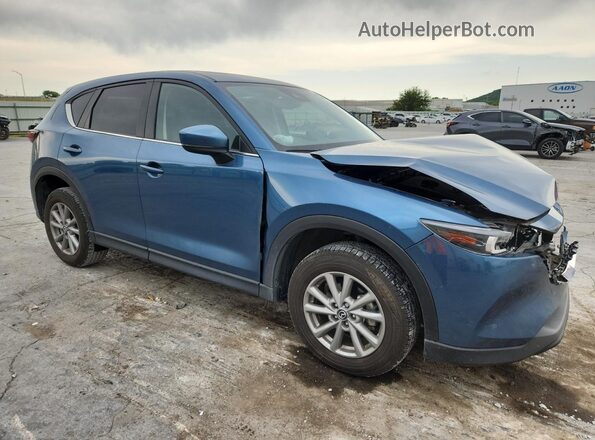 JM3KFBCM6P0175341 2023 MAZDA CX-5 Синий Передняя правая четверть