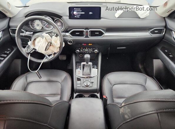 JM3KFBCM6P0175341 2023 MAZDA CX-5 Синий Вид панели приборов