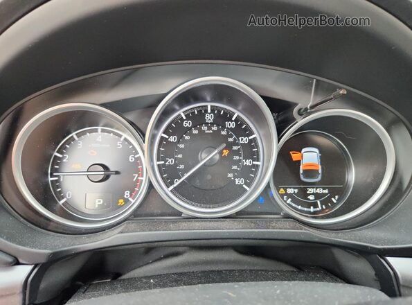 JM3KFBCM6P0175341 2023 MAZDA CX-5 Синий Вид щитка приборов