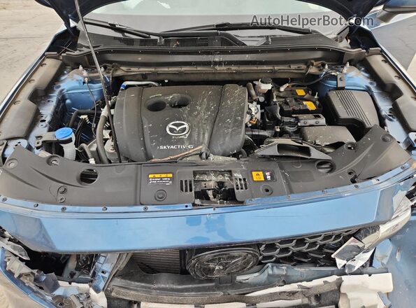 JM3KFBCM6P0175341 2023 MAZDA CX-5 Синий Вид задней части салона