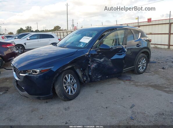 JM3KFBCMXN1565446 2022 MAZDA CX-5 Navy Передняя левая четверть