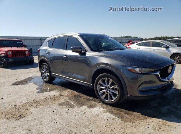 JM3KFBDM7M0436289 2021 MAZDA CX-5 Серый Передняя правая четверть