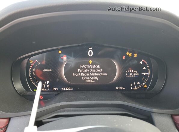 JM3KJDHC3S1108743 2025 MAZDA CX-70 Black Widok zestawu wskaźników