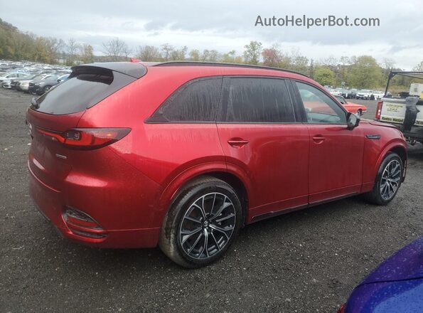 JM3KJDHC8S1104378 2025 MAZDA CX-70 Красный Задняя правая четверть