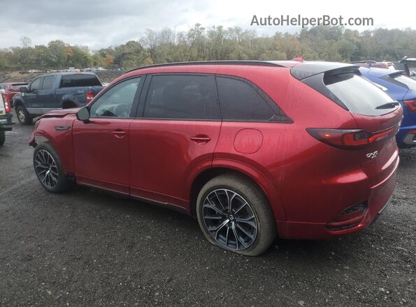 JM3KJDHC8S1104378 2025 MAZDA CX-70 Красный Задняя левая четверть