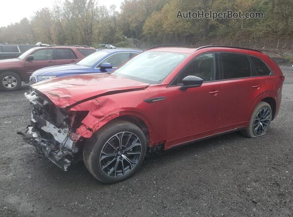 JM3KJDHC8S1104378 2025 MAZDA CX-70 Красный Передняя левая четверть