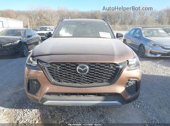 JM3KJEHAXS1100627 2025 MAZDA CX-70 PHEV Dark Brown Вид задней части салона