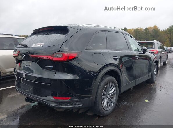 JM3KKBHA2S1225472 2025 MAZDA CX-90 PHEV Черный Задняя правая четверть