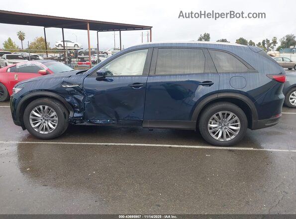 JM3KKBHA3R1178303 2024 MAZDA CX-90 PHEV Синий Панорамный вид салона 360°