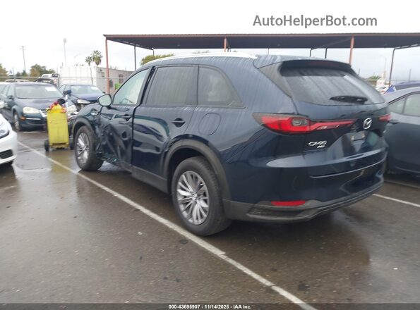 JM3KKBHA3R1178303 2024 MAZDA CX-90 PHEV Синий Задняя левая четверть