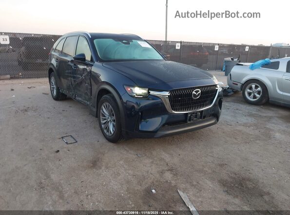 JM3KKCHDXR1108202 2024 MAZDA CX-90 Черный Передняя правая четверть