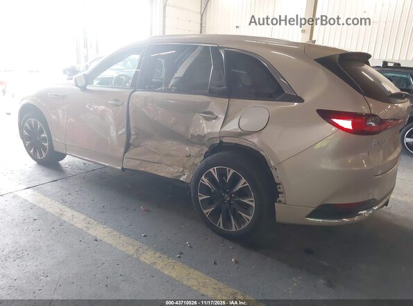 JM3KKEHC4R1172304 2024 MAZDA CX-90 Бежевый Задняя левая четверть