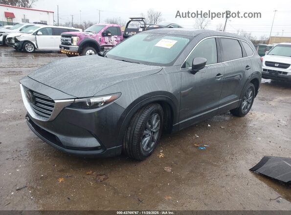 JM3TCBCY8P0635292 2023 MAZDA CX-9 Gray Առջևի ձախ երեք քառորդ տեսարան