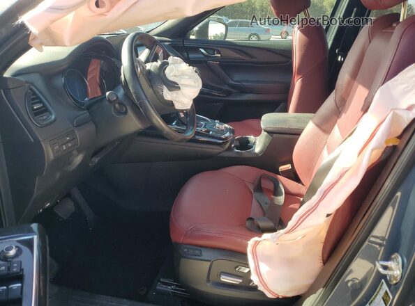 JM3TCBDY2P0631429 2023 MAZDA CX-9 Угольный Вид салона спереди