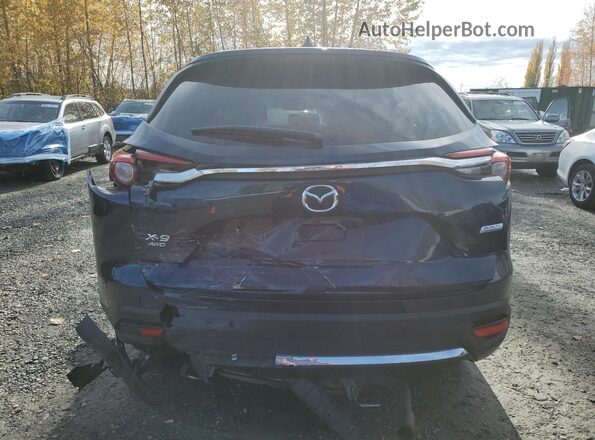 JM3TCBDY4H0130866 2017 MAZDA CX-9 Синий Вид сзади